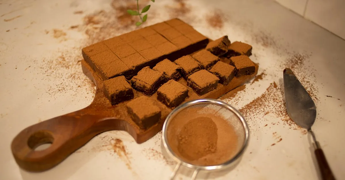 découvrez des recettes gourmandes à base de poudre de chocolat pour des desserts délicieux et faciles à préparer.