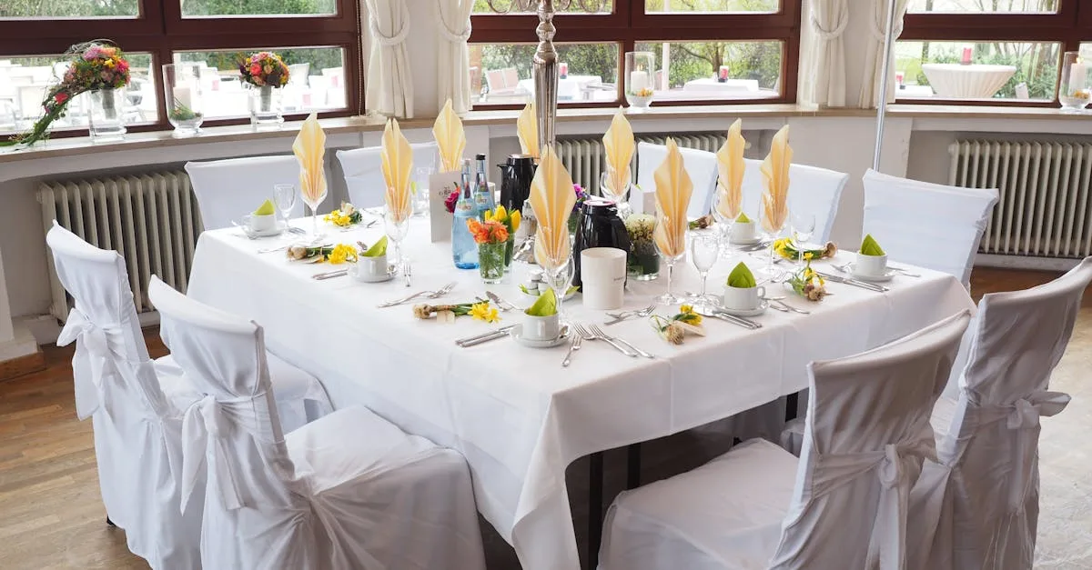 découvrez comment choisir la taille idéale de nappe pour votre table afin d'apporter élégance et protection lors de vos repas.
